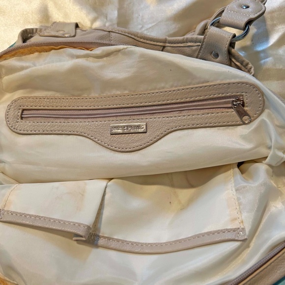 HOBO BAG, CALL IT SPRING, SOFT FABRIC, MULTICOLOUR, TOP ZIP, 3 SECTIONS WITH - Picture 9 of 11